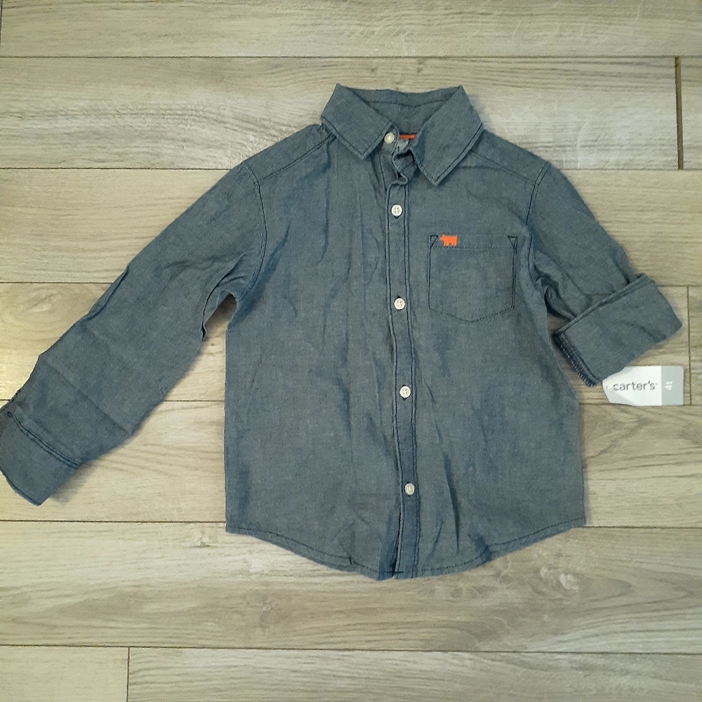 Carter's light denim shirt